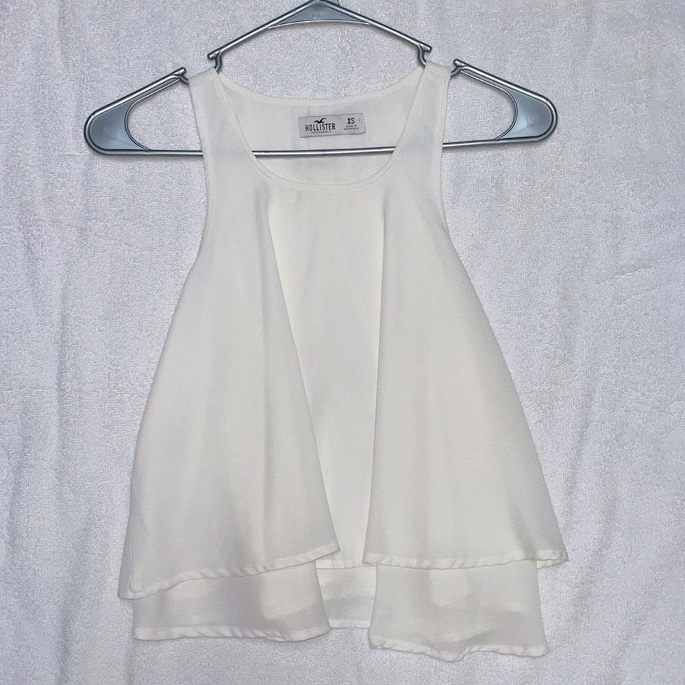 Hollister Off-White Tank Top